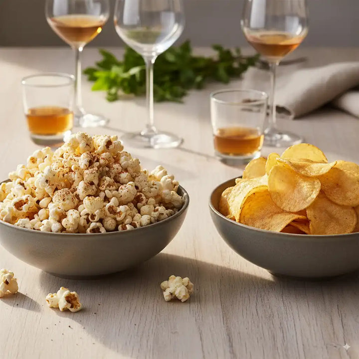 🍿 Popcorn vs 🥔 Chips : la bataille de l’apéro